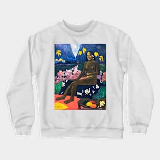 The Seed of the Areoi (1892) by Paul Gauguin Crewneck Sweatshirt